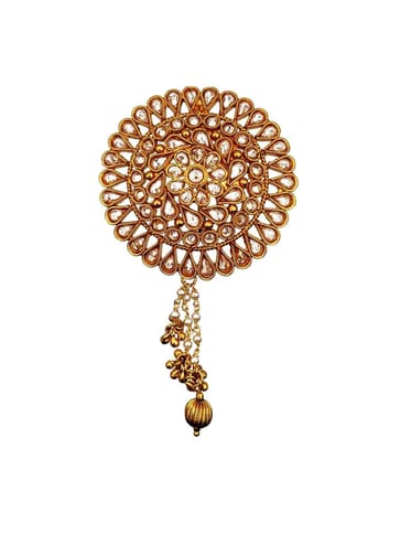 Traditional Hair Brooch with Hook Bridal Jewellery - CNB1550