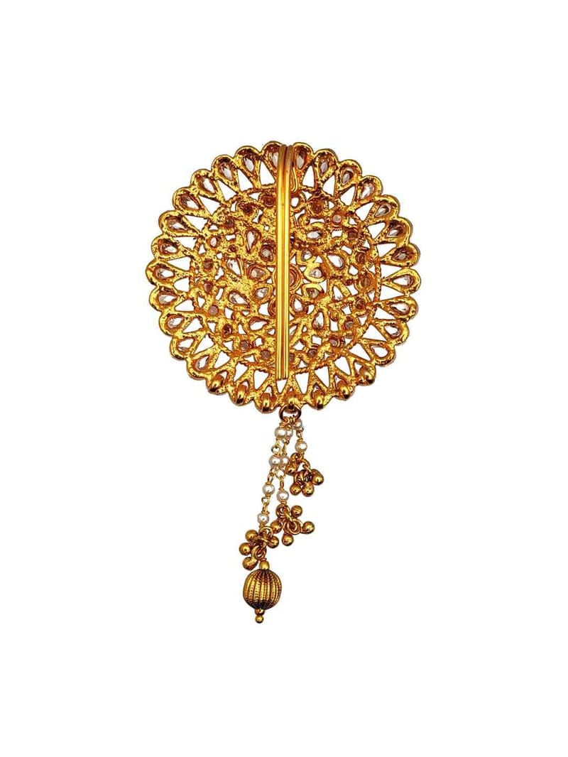 Traditional Hair Brooch with Hook Bridal Jewellery - CNB1550