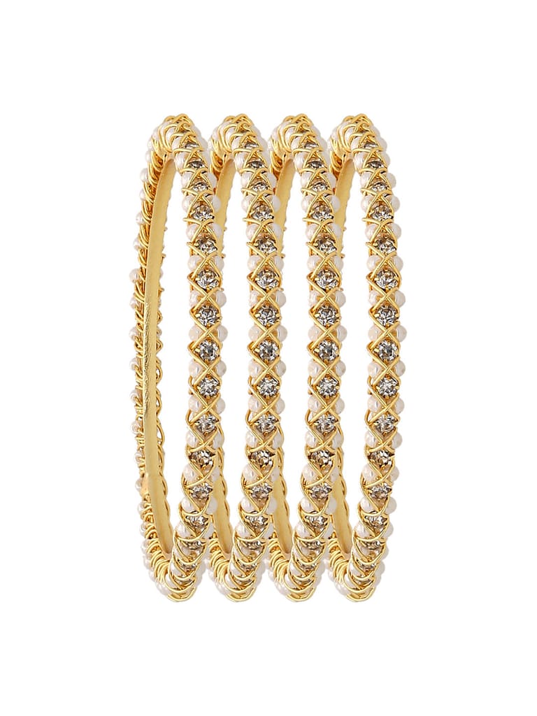 Traditional Pearl Bangles - CNB3095