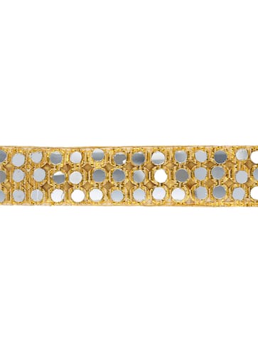 Mirror Waist Belt in Gold color - KESG4