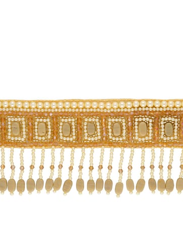 Traditional Waist Belt in White color - CNB38015