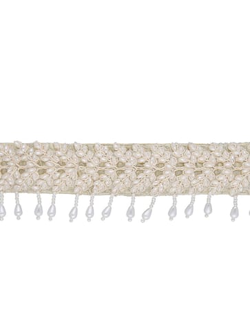 Traditional Waist Belt in White color - KESG6