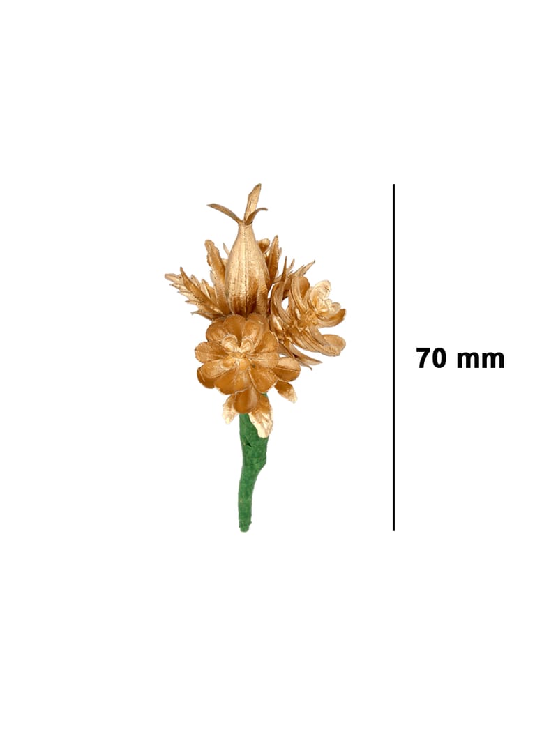 Fancy Hair Hook / Pollen in Gold color - CMPR35GO
