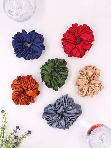 Plain Scrunchies in Assorted color - BHE421E