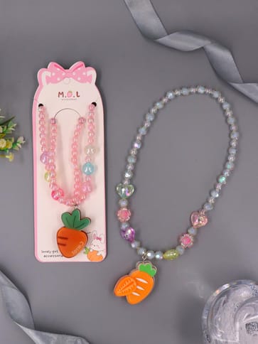 Kids Necklace with LED Flashing Pendant in Assorted Designs - CNB39109