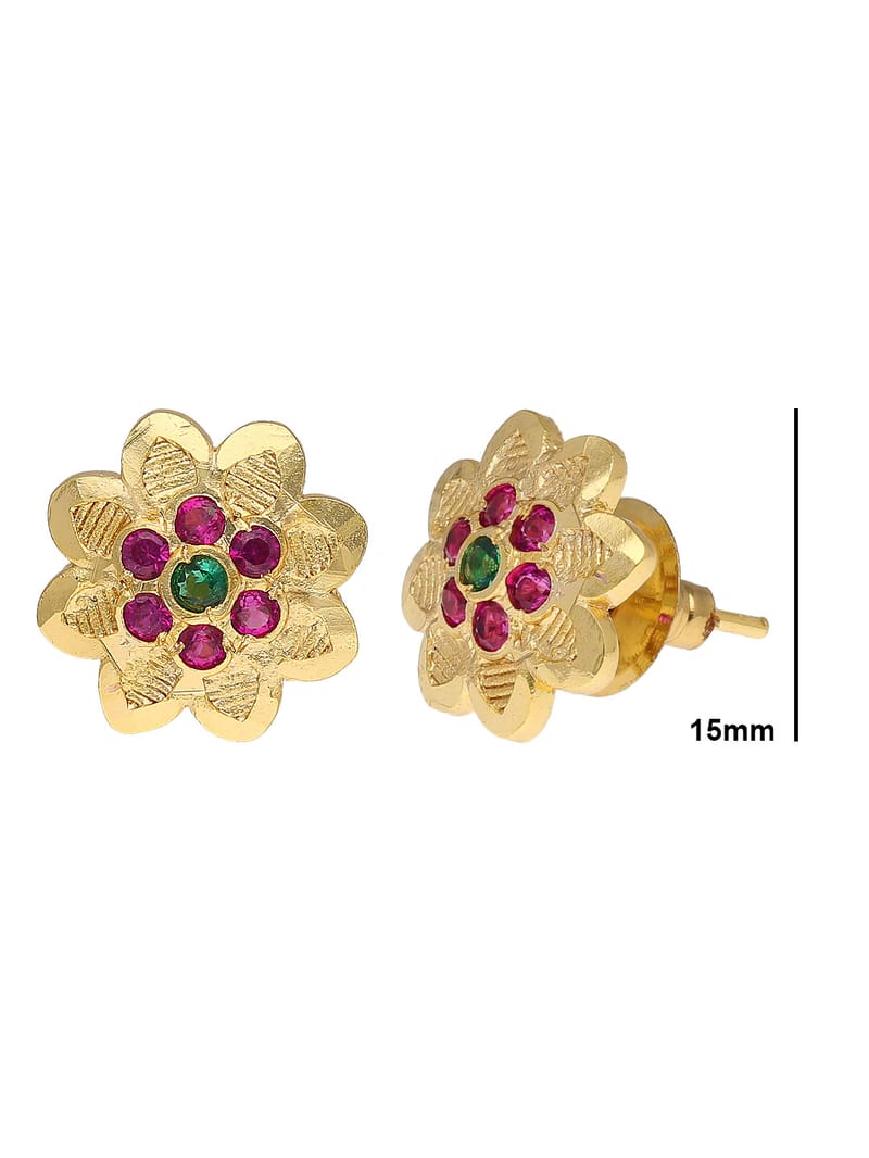 Traditional Forming Gold Tops / Studs - PSR591