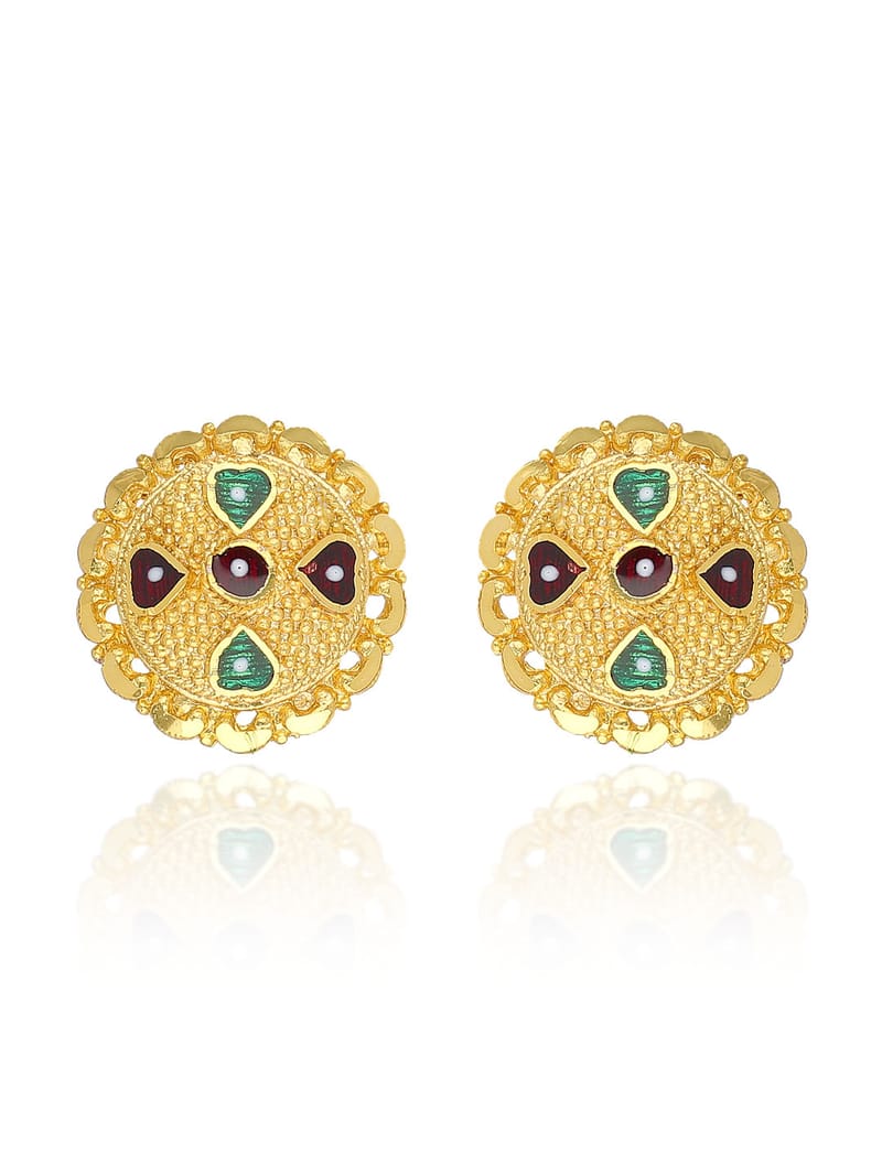 Traditional Forming Gold Tops / Studs - PSR593