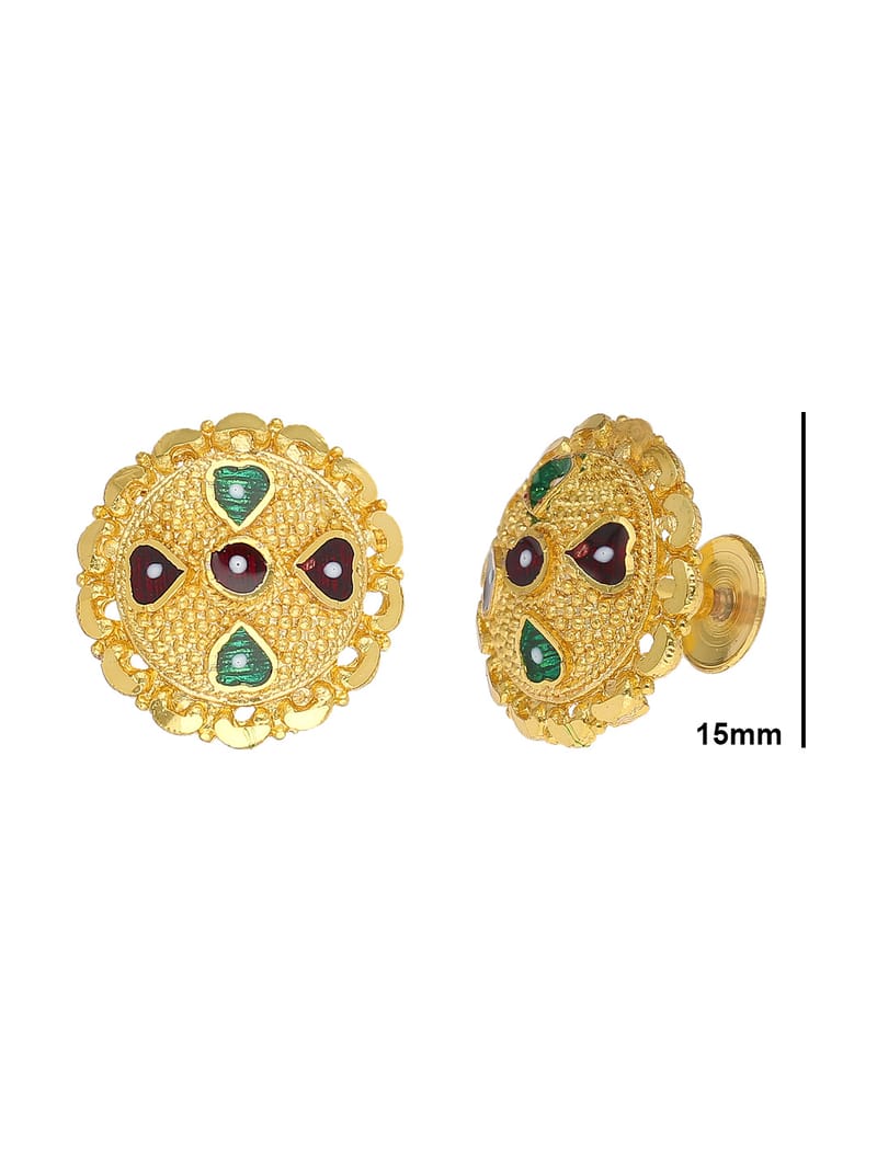 Traditional Forming Gold Tops / Studs - PSR593