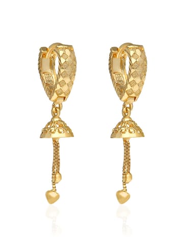Traditional Forming Gold Bali / Hoops - PSR636