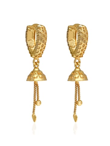 Traditional Forming Gold Bali / Hoops - PSR637