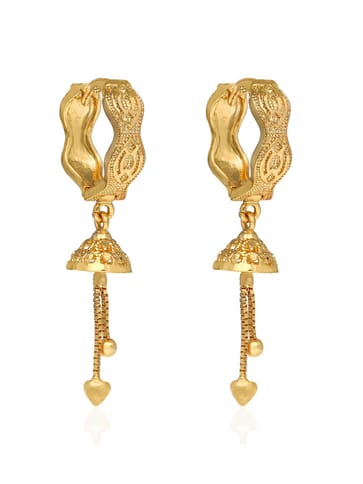 Traditional Forming Gold Bali / Hoops - PSR638