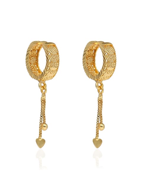 Traditional Forming Gold Bali / Hoops - PSR665