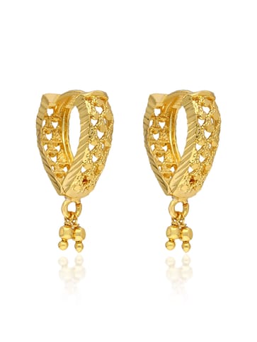Traditional Forming Gold Bali / Hoops - PSR681