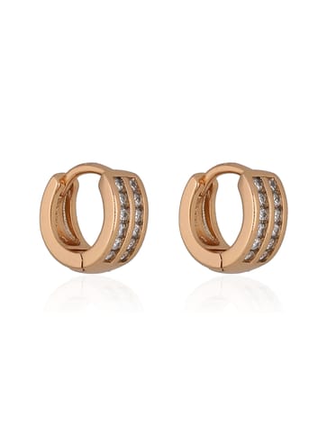 AD / CZ Bali / Hoops in Gold finish - CNB36597