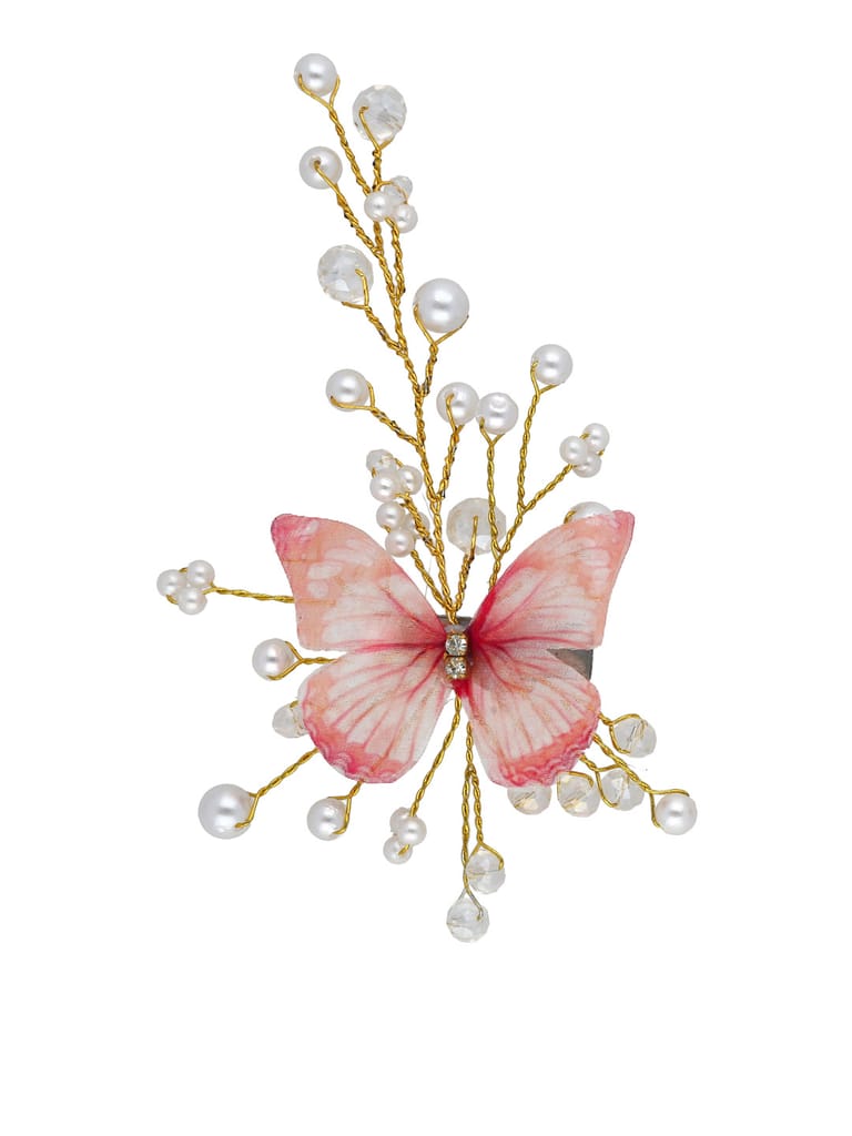 Fancy Hair Clip in Gold finish - CNB30369