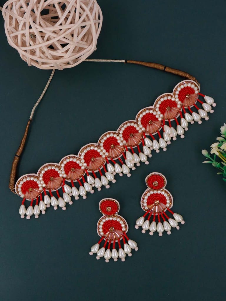 Traditional Choker Necklace Set - CNB38362