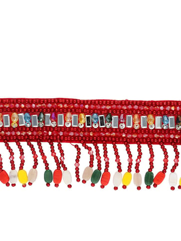 Traditional Waist Belt in Red color - CNB38021