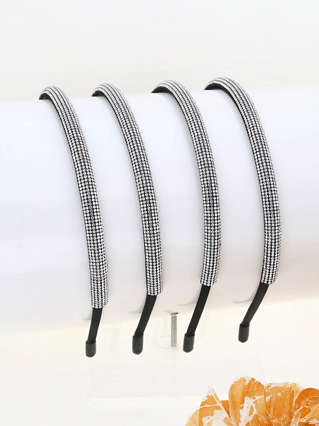 Fancy Hair Band in White color - 2028WH