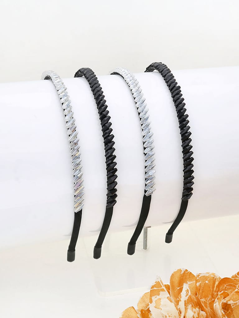 Fancy Crystal Hair Band in Assorted color - C17