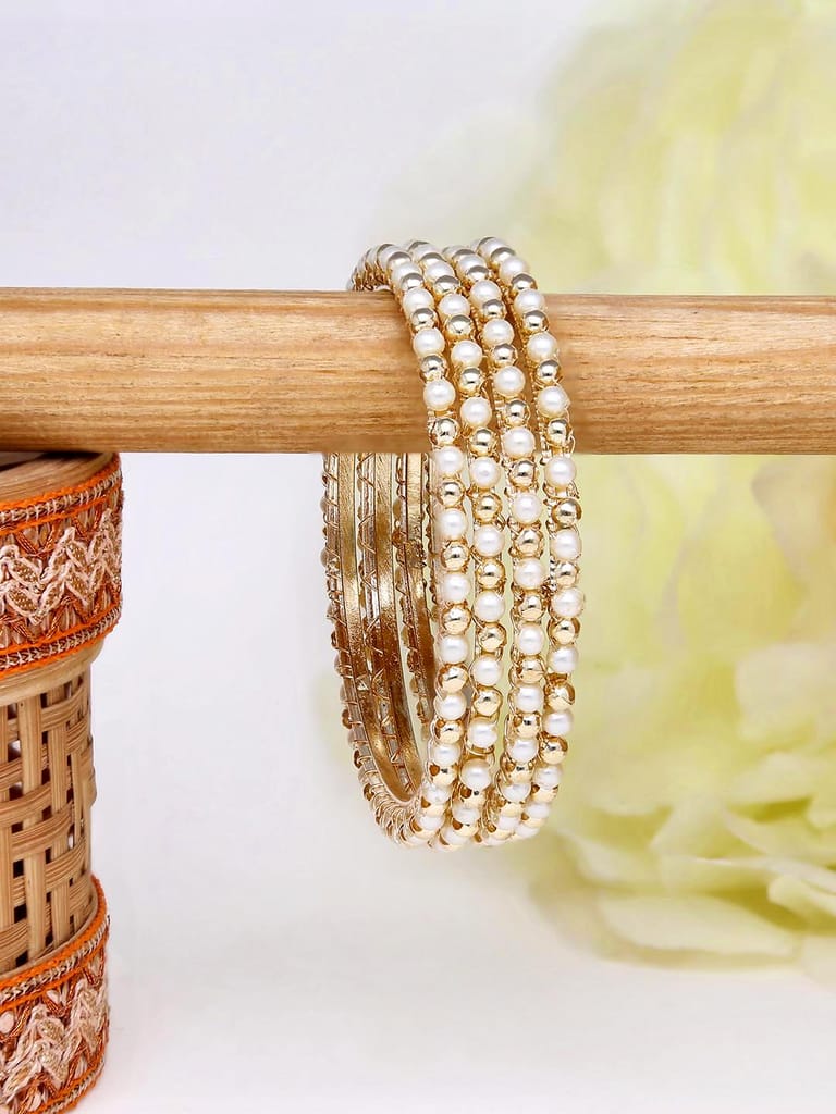 Traditional Bangles in Gold finish - 3103GO