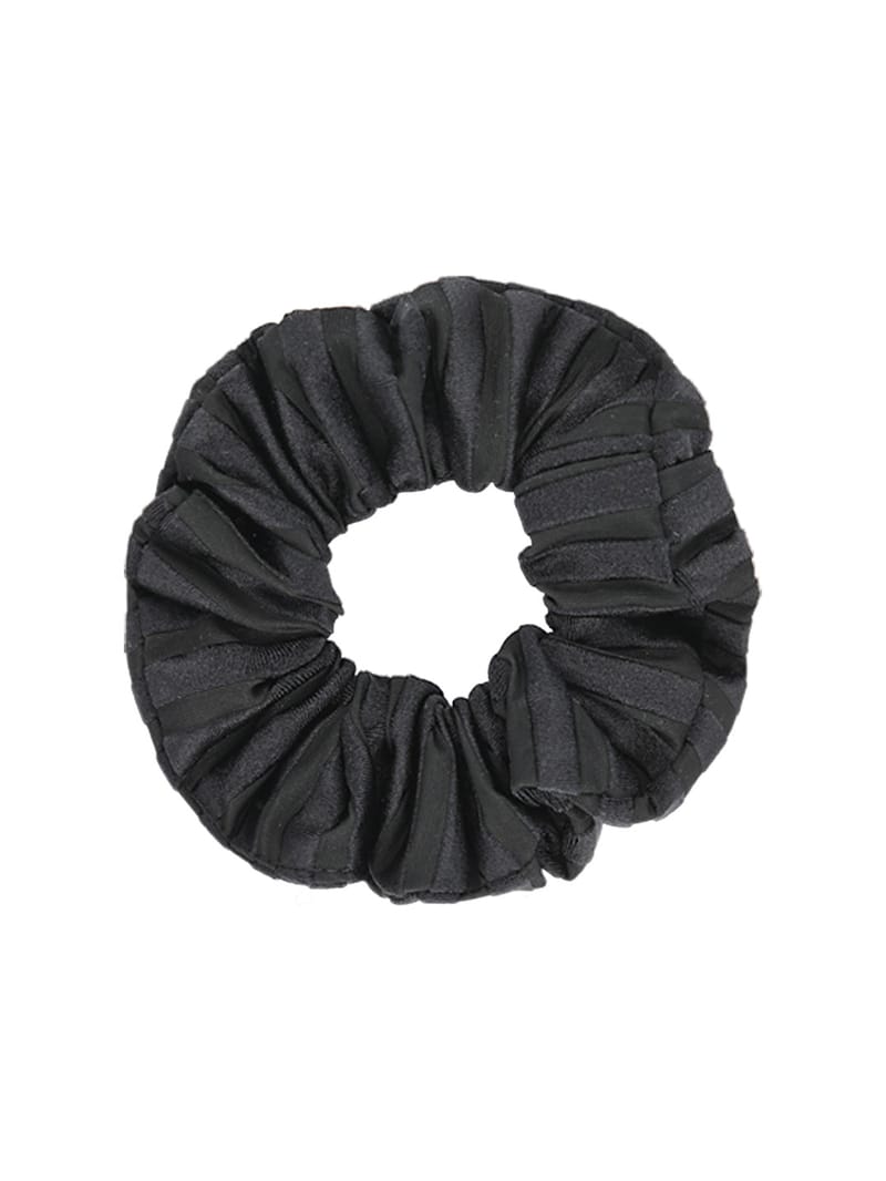 Plain Scrunchies in Black color - 5157