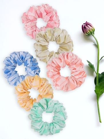 Printed Scrunchies in Assorted color - 59
