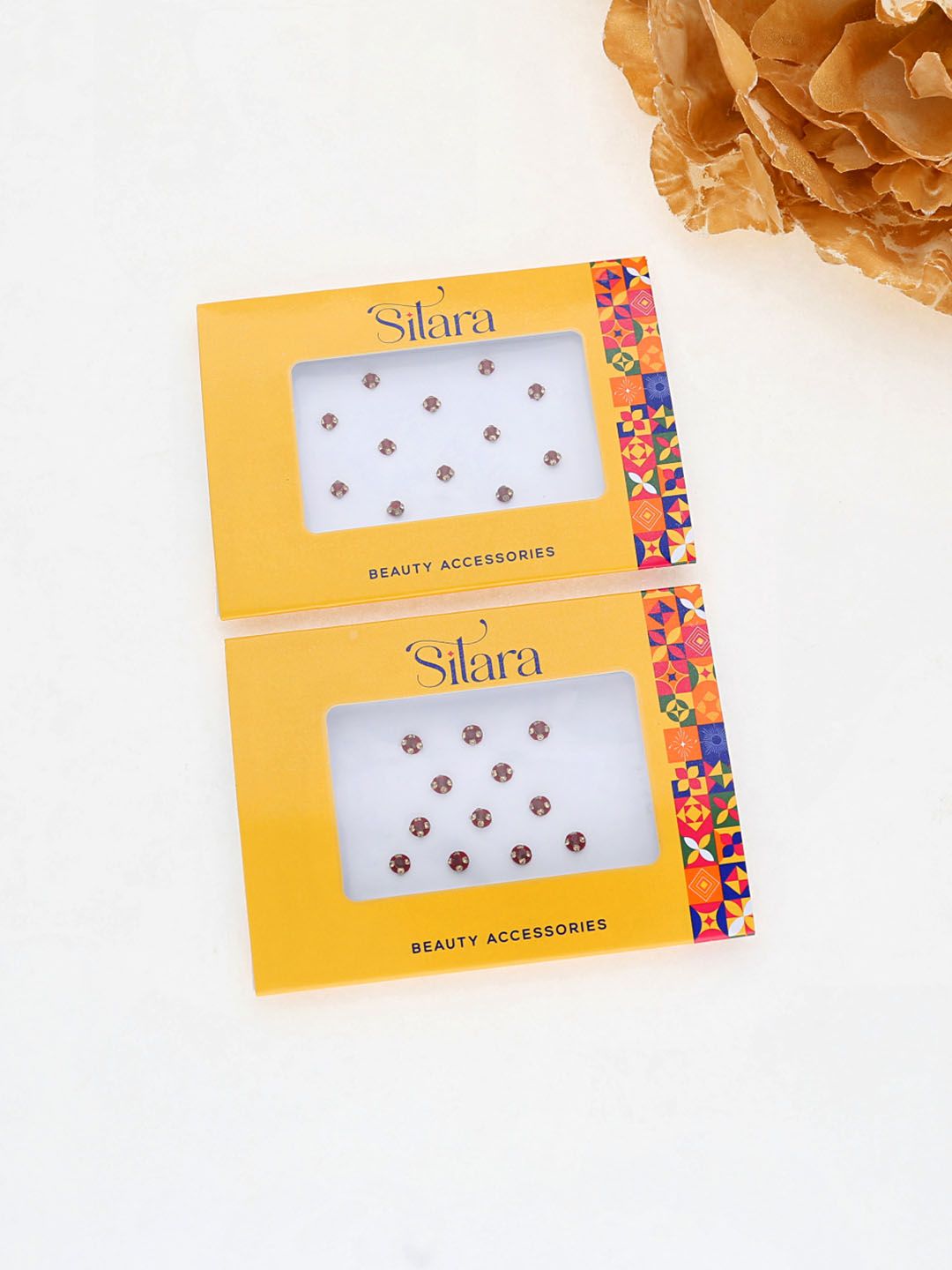 Traditional Bindis in Maroon color - SR056