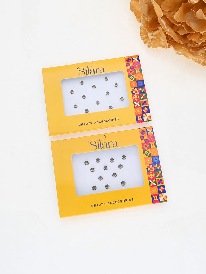 Traditional Bindis in Black color - SR055