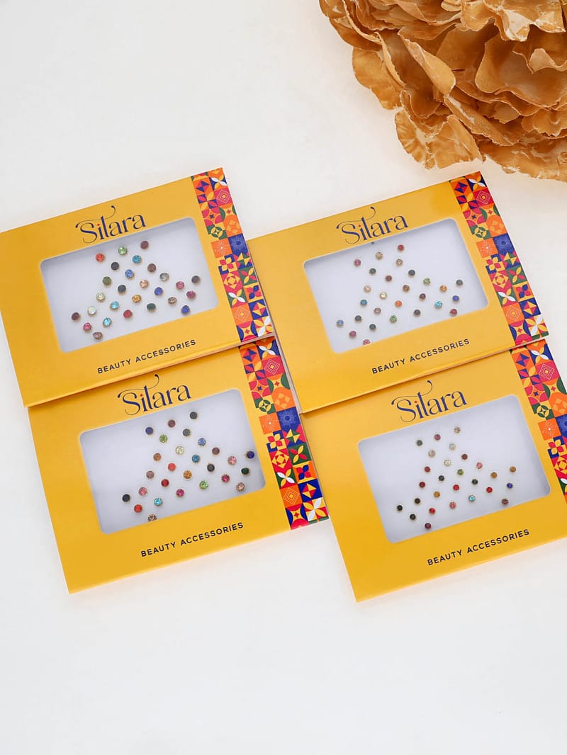 Traditional Bindis in Assorted color - D303