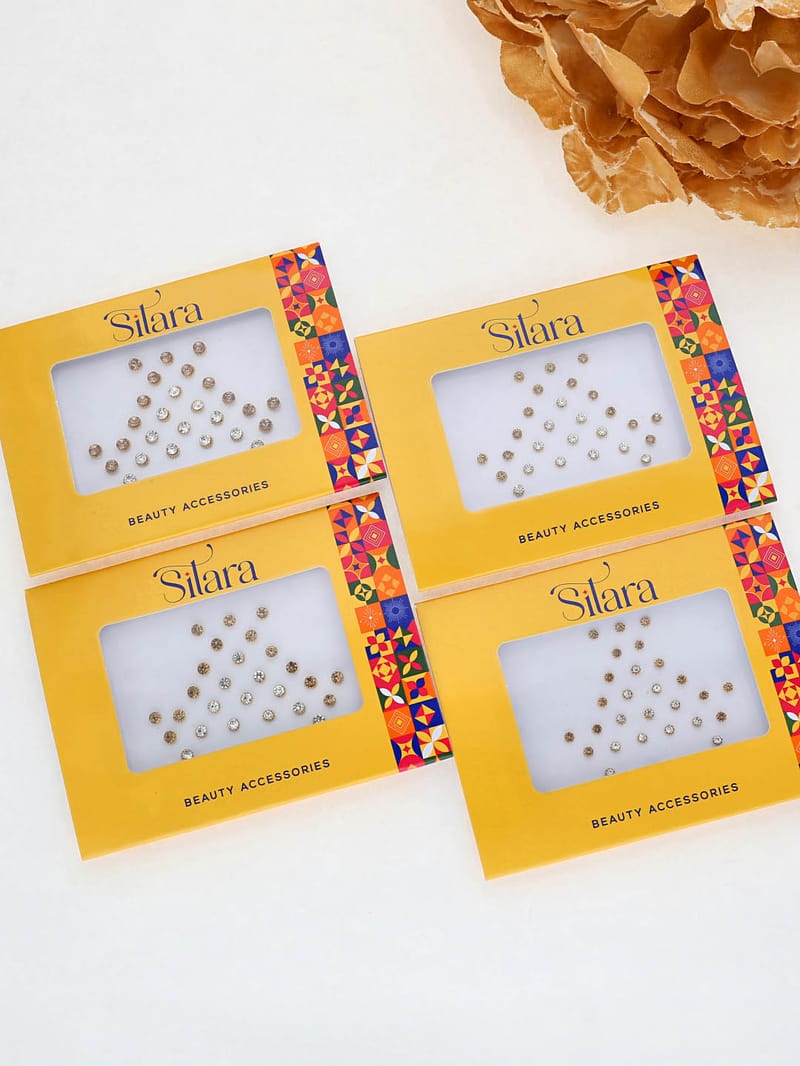 Traditional Bindis in LCT/Champagne color - D313