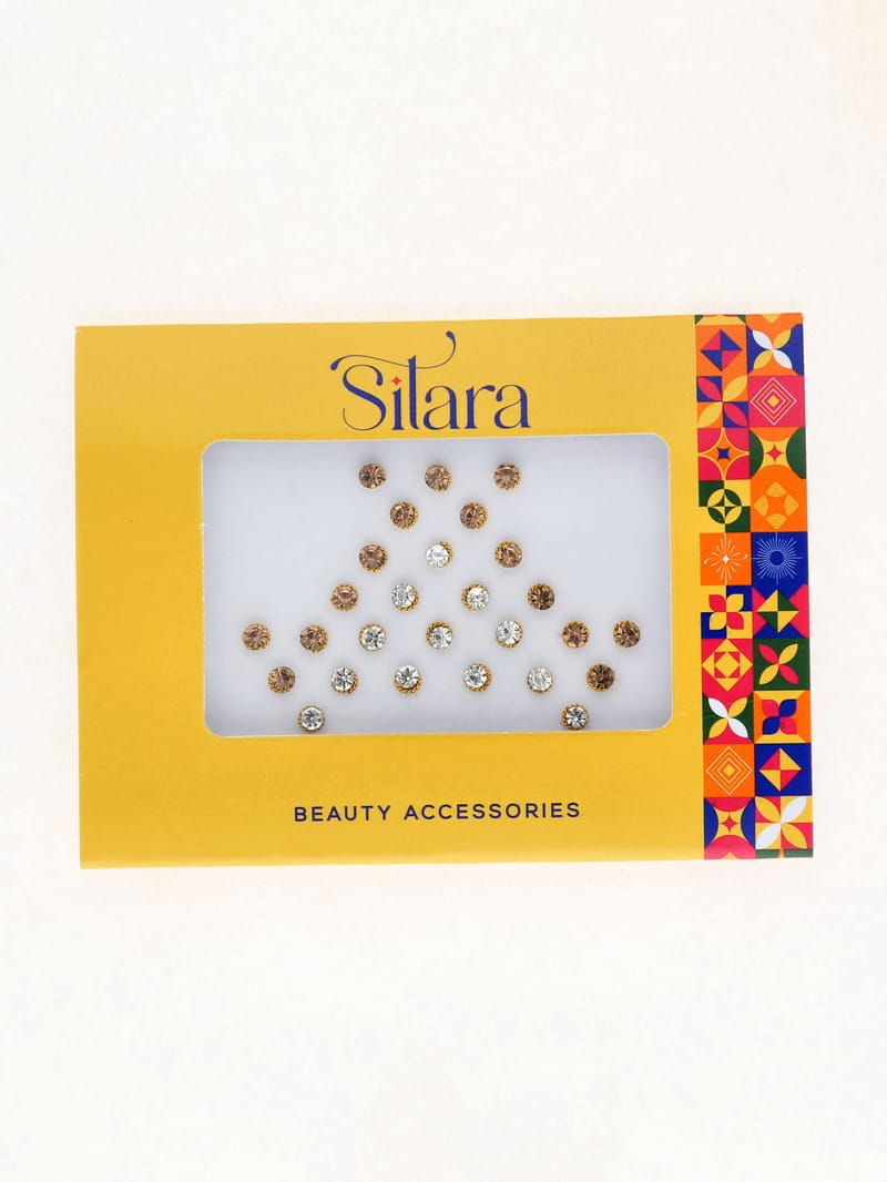 Traditional Bindis in LCT/Champagne color - D313