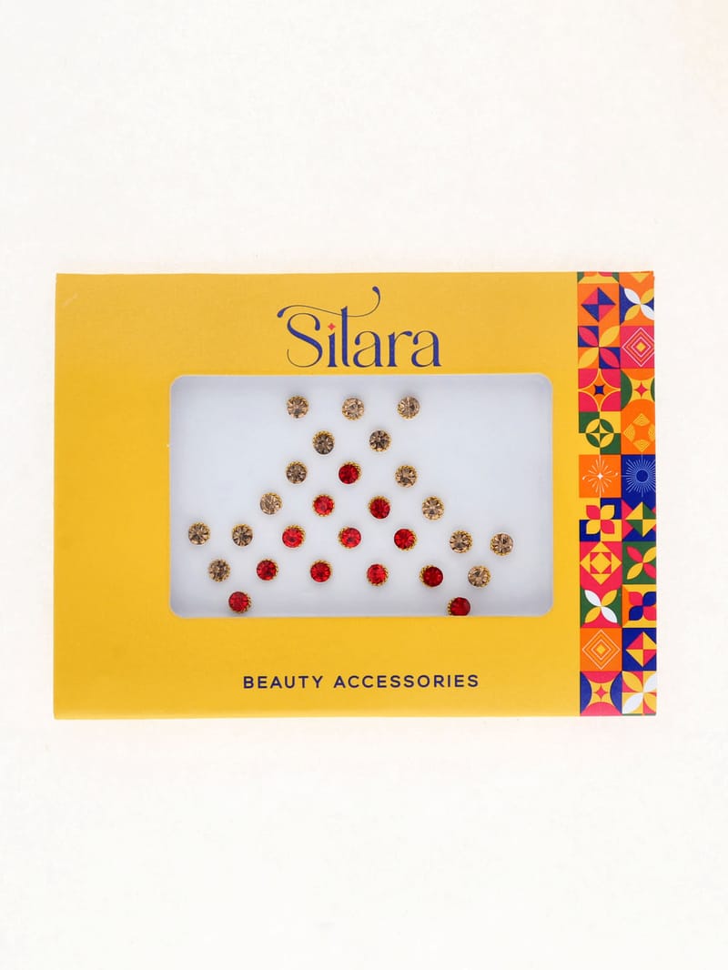 Traditional Bindis in LCT/Champagne color - D317