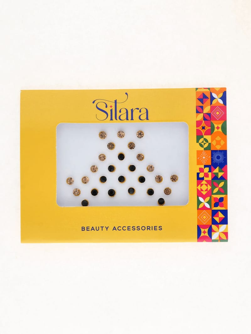 Traditional Bindis in LCT/Champagne color - D316