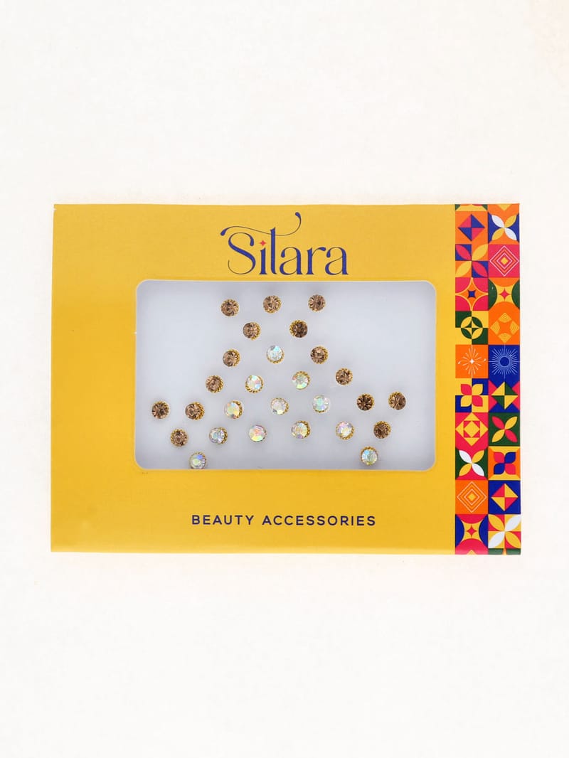 Traditional Bindis in LCT/Champagne color - D315