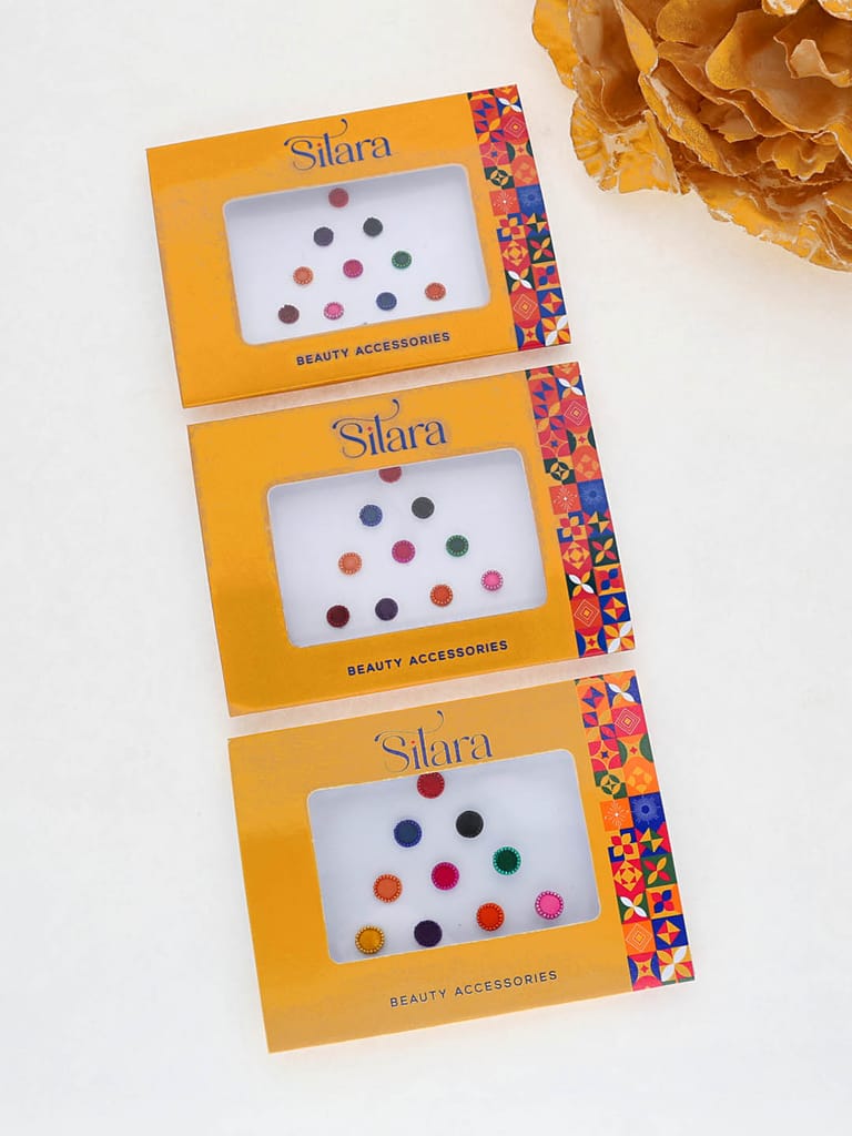 Traditional Bindis in Assorted color - S601