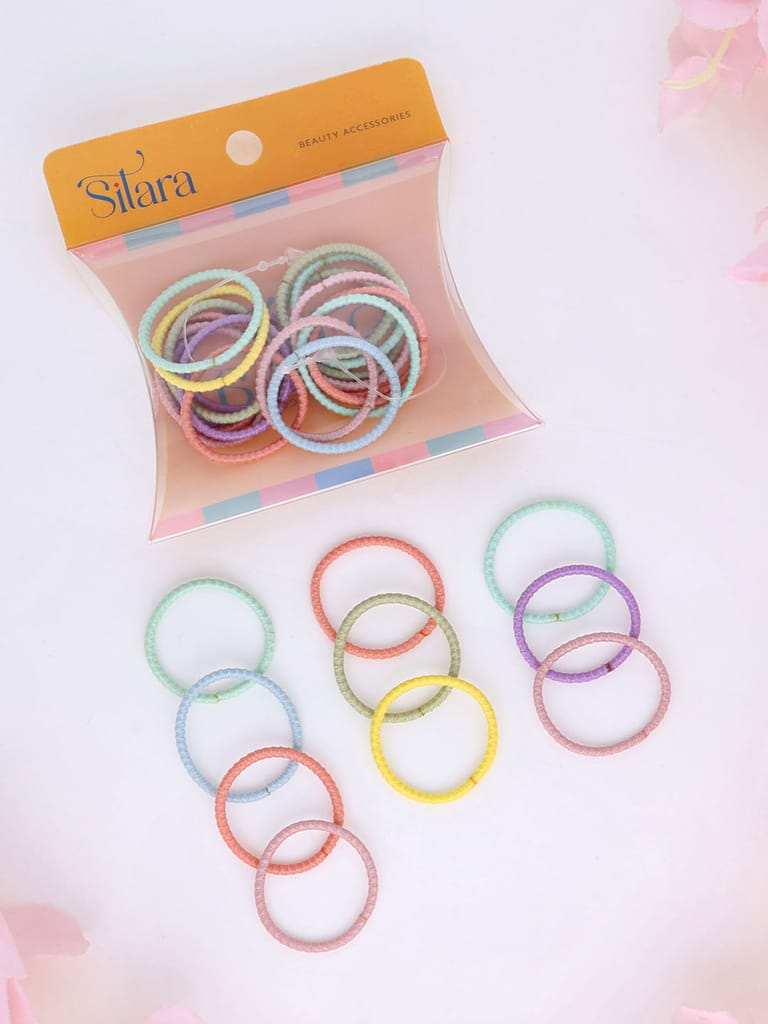 Plain Rubber Bands in Assorted color - THF622
