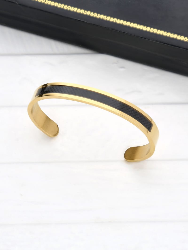 Men's Kada Bracelet in Gold finish - THF1251