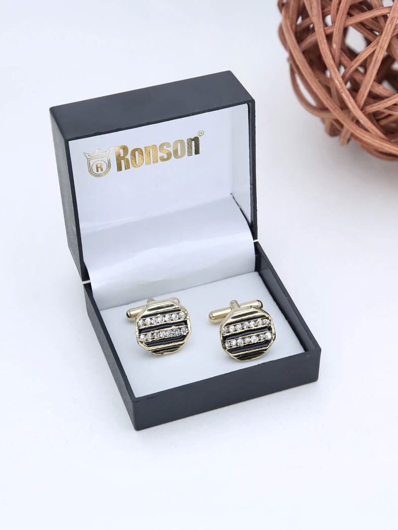 Western Cufflinks in Gold finish - THF1538