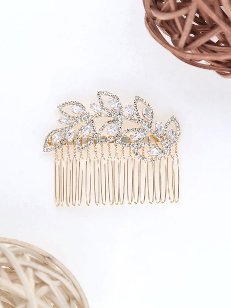 Fancy Comb in Gold finish - THF1559