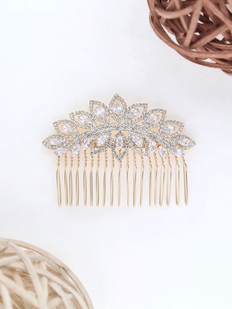 Fancy Comb in Gold finish - THF1574