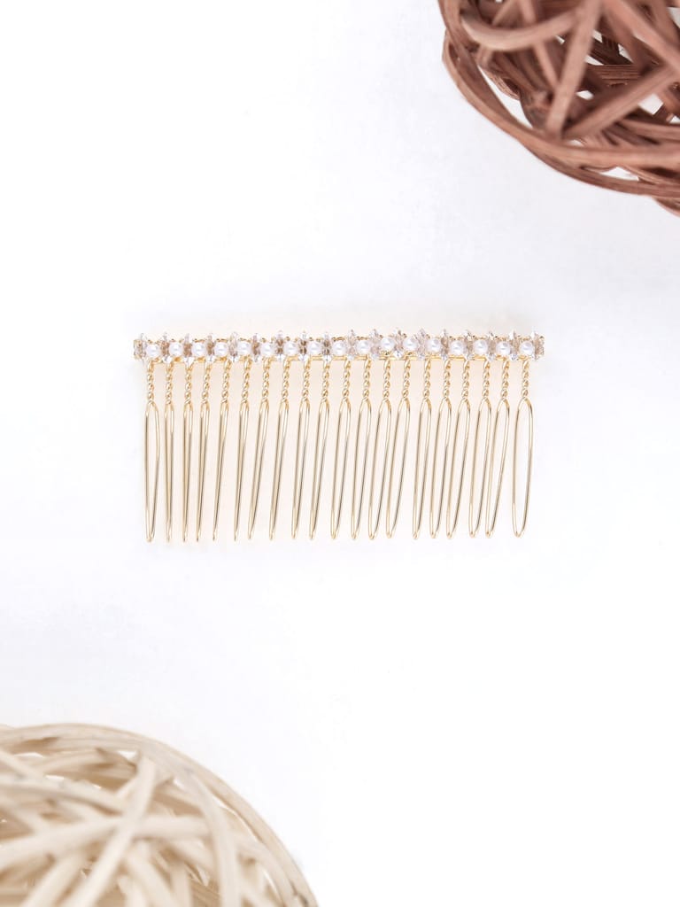 Fancy Comb in Gold finish - THF1589