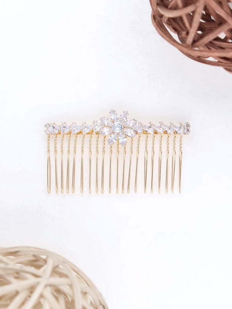 Fancy Comb in Gold finish - THF1595