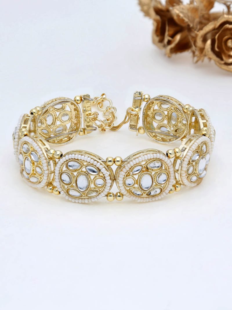 Kundan Loose / Link Bracelet in Gold finish - R1006GO