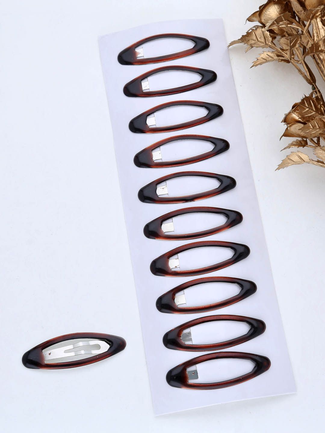 Plain Tik Tak Hair Pin in LCT/Champagne color - THF1782