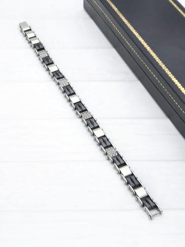 Western Loose / Link Bracelet in Rhodium finish - THF2325